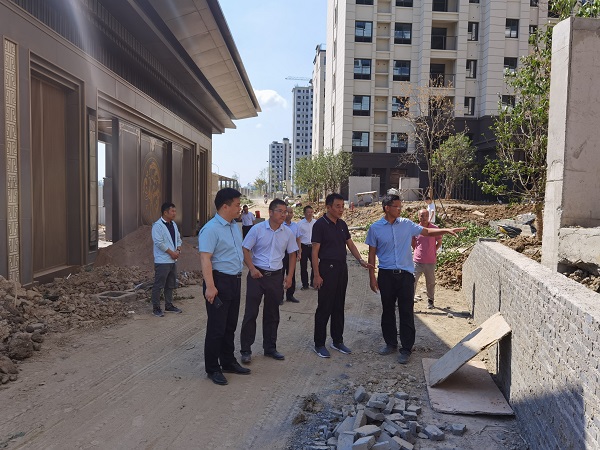 趙光祥一行到定遠項目公司調研指導工作
